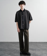 Upscape Audience アップスケープオーディエンス 日本製 国産 Naturemierリネンライクメランジツイルポロカーディガン AUD7321 15897