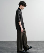 Upscape Audience アップスケープオーディエンス 日本製 国産 Naturemierリネンライクメランジツイルポロカーディガン AUD7321 15897