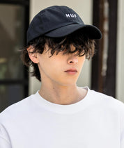HUF ハフ HUF SET OG CV 6 PANEL HAT ワンポイントロゴ刺繍6パネルカーブベースボールキャップ 15898