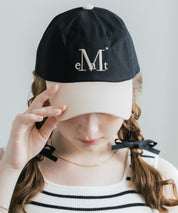MUCENT SIGNATURE BALL CAP ロゴ刺繍ベースボールキャップ 15901