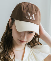 MUCENT SIGNATURE BALL CAP ロゴ刺繍ベースボールキャップ 15901