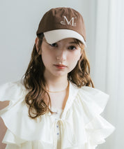MUCENT SIGNATURE BALL CAP ロゴ刺繍ベースボールキャップ 15901