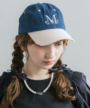 MUCENT SIGNATURE BALL CAP ロゴ刺繍ベースボールキャップ 15901