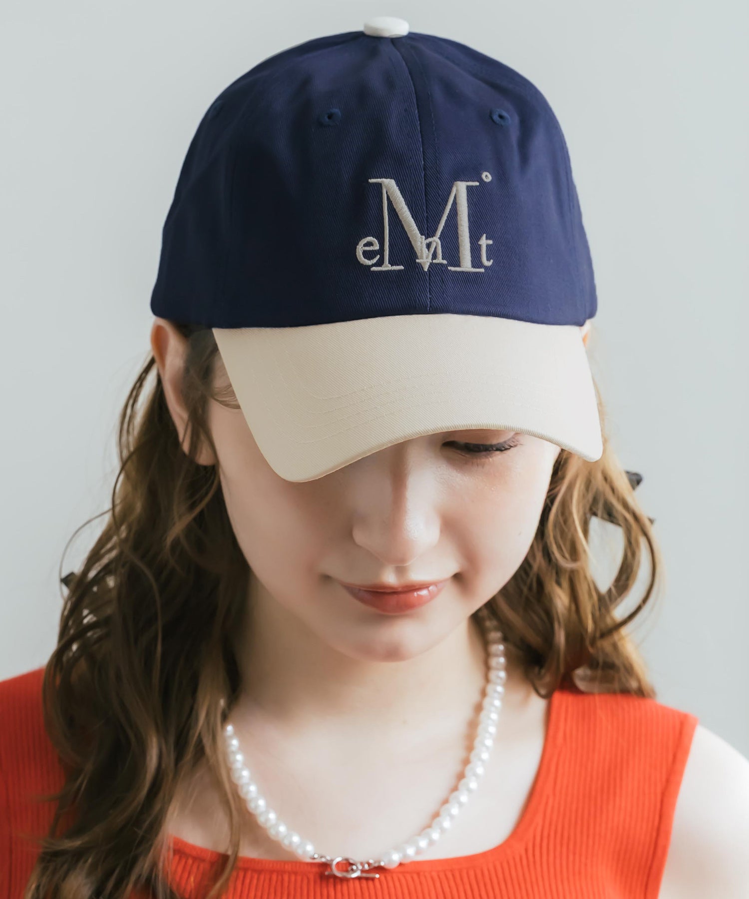 MUCENT SIGNATURE BALL CAP ロゴ刺繍ベースボールキャップ 15901