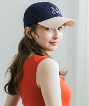 MUCENT SIGNATURE BALL CAP ロゴ刺繍ベースボールキャップ 15901