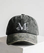 MUCENT SIGNATURE BALL CAP ロゴ刺繍ベースボールキャップ 15901