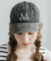 MUCENT SIGNATURE BALL CAP ロゴ刺繍ベースボールキャップ 15901