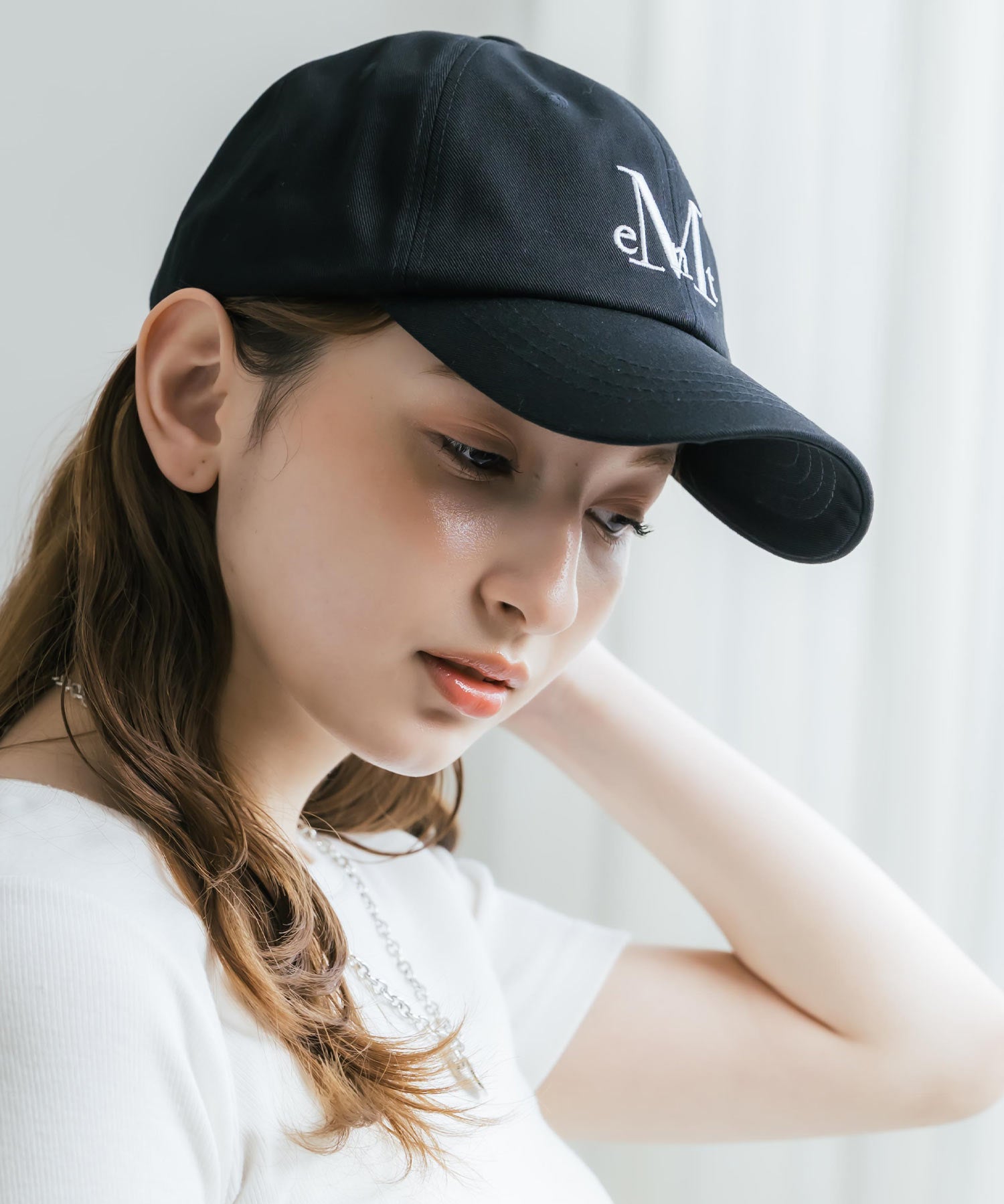 MUCENT SIGNATURE BALL CAP ロゴ刺繍ベースボールキャップ 15901