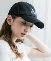 MUCENT SIGNATURE BALL CAP ロゴ刺繍ベースボールキャップ 15901