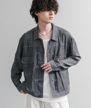 KRIFF MAYER オーバーサイズエアーライトデニムジャケット 2545101 15906