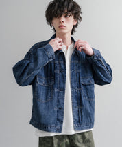 KRIFF MAYER オーバーサイズエアーライトデニムジャケット 2545101 15906