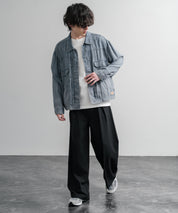 KRIFF MAYER オーバーサイズエアーライトデニムジャケット 2545101 15906