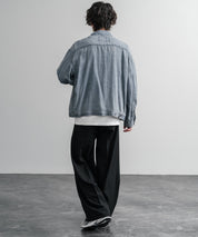 KRIFF MAYER オーバーサイズエアーライトデニムジャケット 2545101 15906