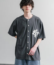 KRIFF MAYER クリフメイヤー ピグメント加工オーバーサイズベースボールシャツ 2547200 15908