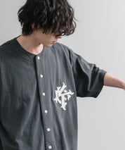 KRIFF MAYER クリフメイヤー ピグメント加工オーバーサイズベースボールシャツ 2547200 15908