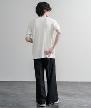 KRIFF MAYER クリフメイヤー ワンポイントロゴ針抜きヘンリーネックTシャツ 2545102 15909