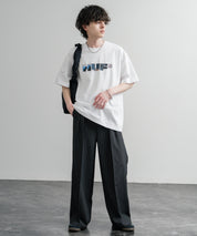 HUF ハフ オーバーサイズ ポケット プリント アソート半袖コットンTシャツ 15911