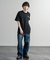 HUF ハフ オーバーサイズ ポケット プリント アソート半袖コットンTシャツ 15911