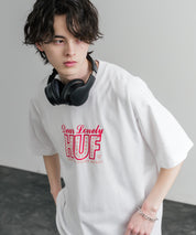 HUF ハフ オーバーサイズ ポケット プリント アソート半袖コットンTシャツ 15911