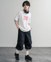 HUF ハフ オーバーサイズ ポケット プリント アソート半袖コットンTシャツ 15911