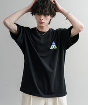 HUF ハフ オーバーサイズ ポケット プリント アソート半袖コットンTシャツ 15911