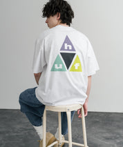 HUF ハフ オーバーサイズ ポケット プリント アソート半袖コットンTシャツ 15911