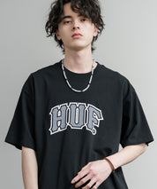 HUF ハフ オーバーサイズ ポケット プリント アソート半袖コットンTシャツ 15911