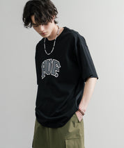 HUF ハフ オーバーサイズ ポケット プリント アソート半袖コットンTシャツ 15911