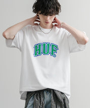 HUF ハフ オーバーサイズ ポケット プリント アソート半袖コットンTシャツ 15911