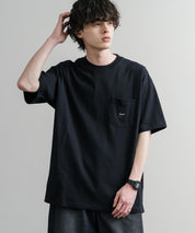 HUF ハフ オーバーサイズ ポケット プリント アソート半袖コットンTシャツ 15911