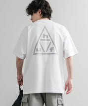HUF ハフ オーバーサイズ ポケット プリント アソート半袖コットンTシャツ 15911
