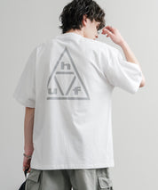 HUF ハフ オーバーサイズ ポケット プリント アソート半袖コットンTシャツ 15911