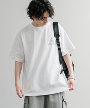 HUF ハフ オーバーサイズ ポケット プリント アソート半袖コットンTシャツ 15911