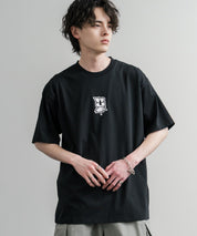 HUF ハフ オーバーサイズ ポケット プリント アソート半袖コットンTシャツ 15911