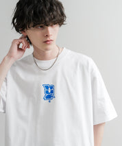 HUF ハフ オーバーサイズ ポケット プリント アソート半袖コットンTシャツ 15911