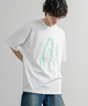 HUF ハフ オーバーサイズ ポケット プリント アソート半袖コットンTシャツ 15911