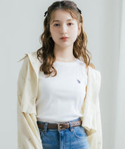 U.S. POLO ASSN. ユーエスポロアッスン W's ワンポイントロゴ刺繍テレコリブタンクトップ 15921