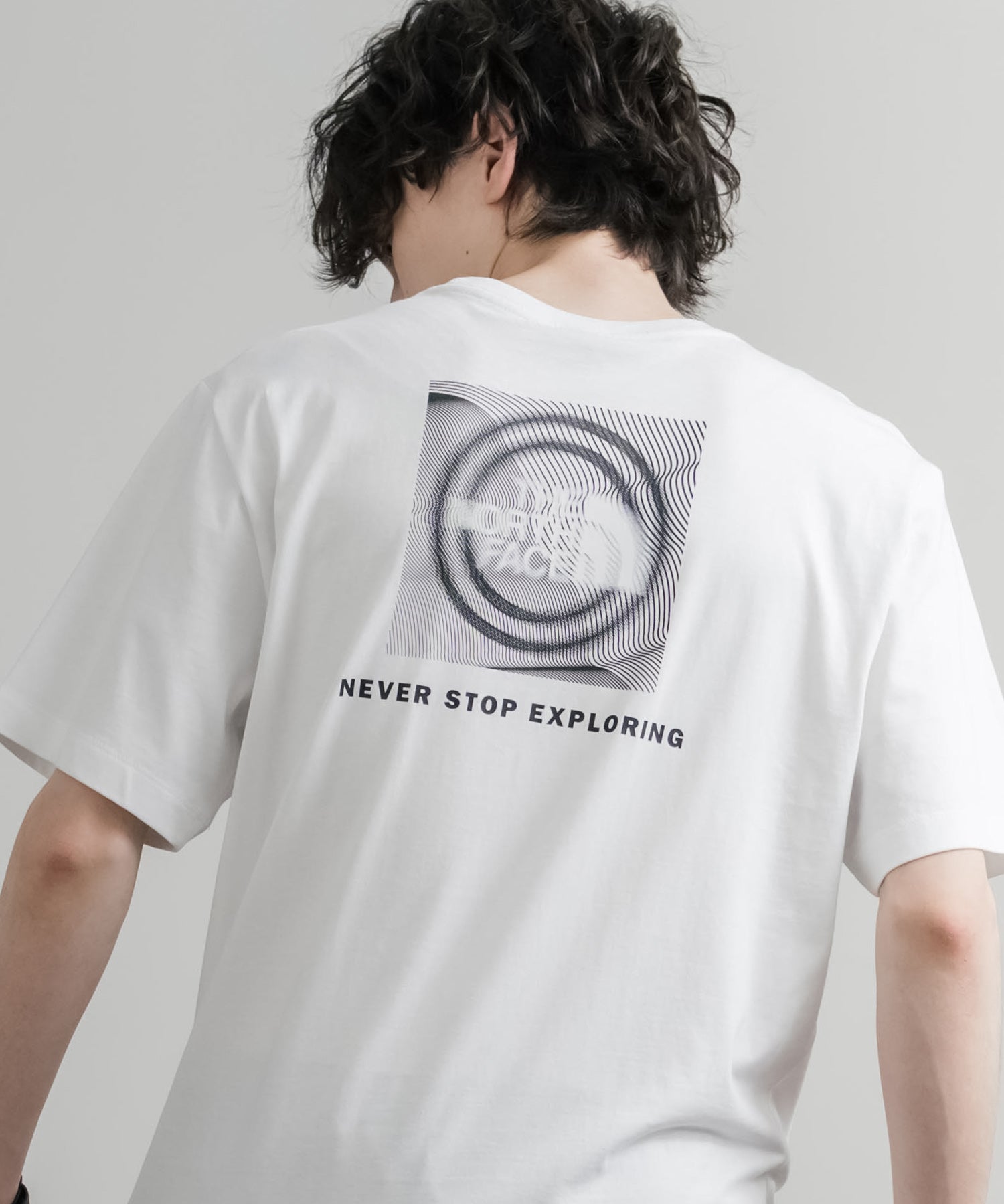 THE NORTH FACE ザ・ノースフェイス BOX NSE ENG R6 SS TEE レギュラーフィット半袖バックプリントTシャツ 15922