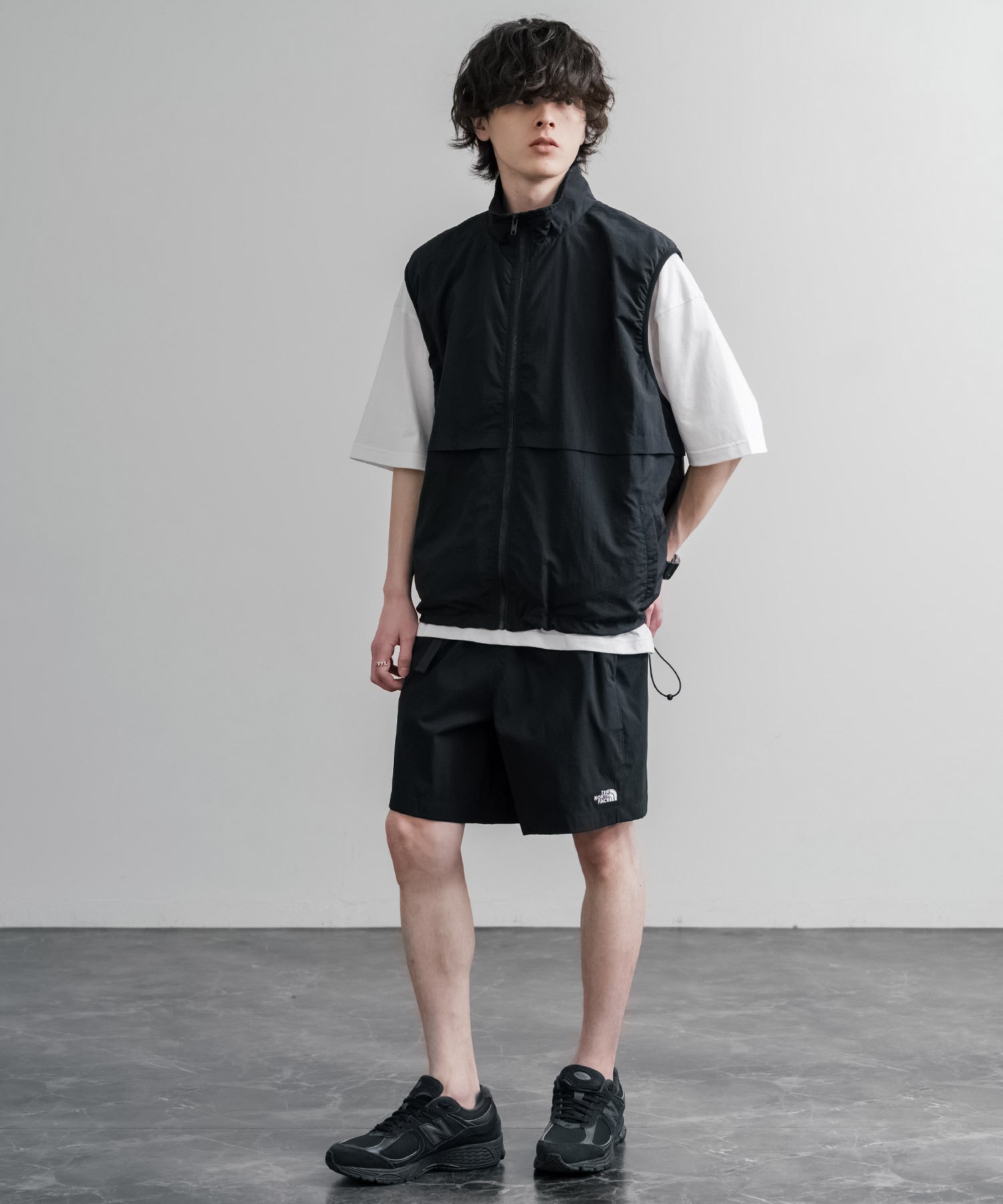 THE NORTH FACE ザ・ノースフェイス CLASS V PATHFINDER BE 撥水 吸汗速乾 リップストップナイロンショートワイドパンツ 15923