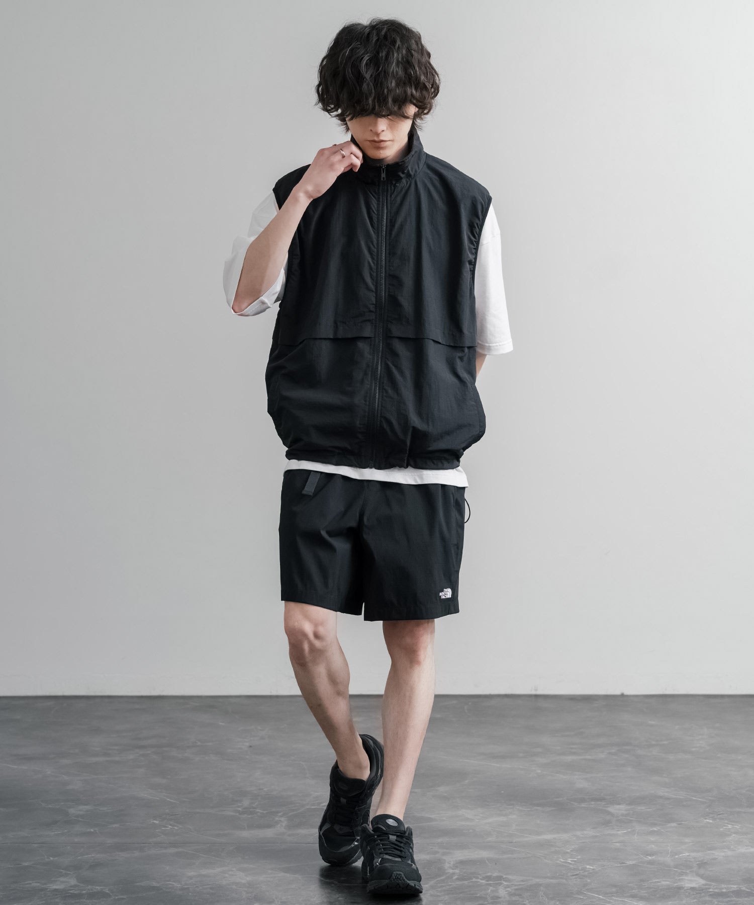 THE NORTH FACE ザ・ノースフェイス CLASS V PATHFINDER BE 撥水 吸汗速乾 リップストップナイロンショートワイドパンツ 15923