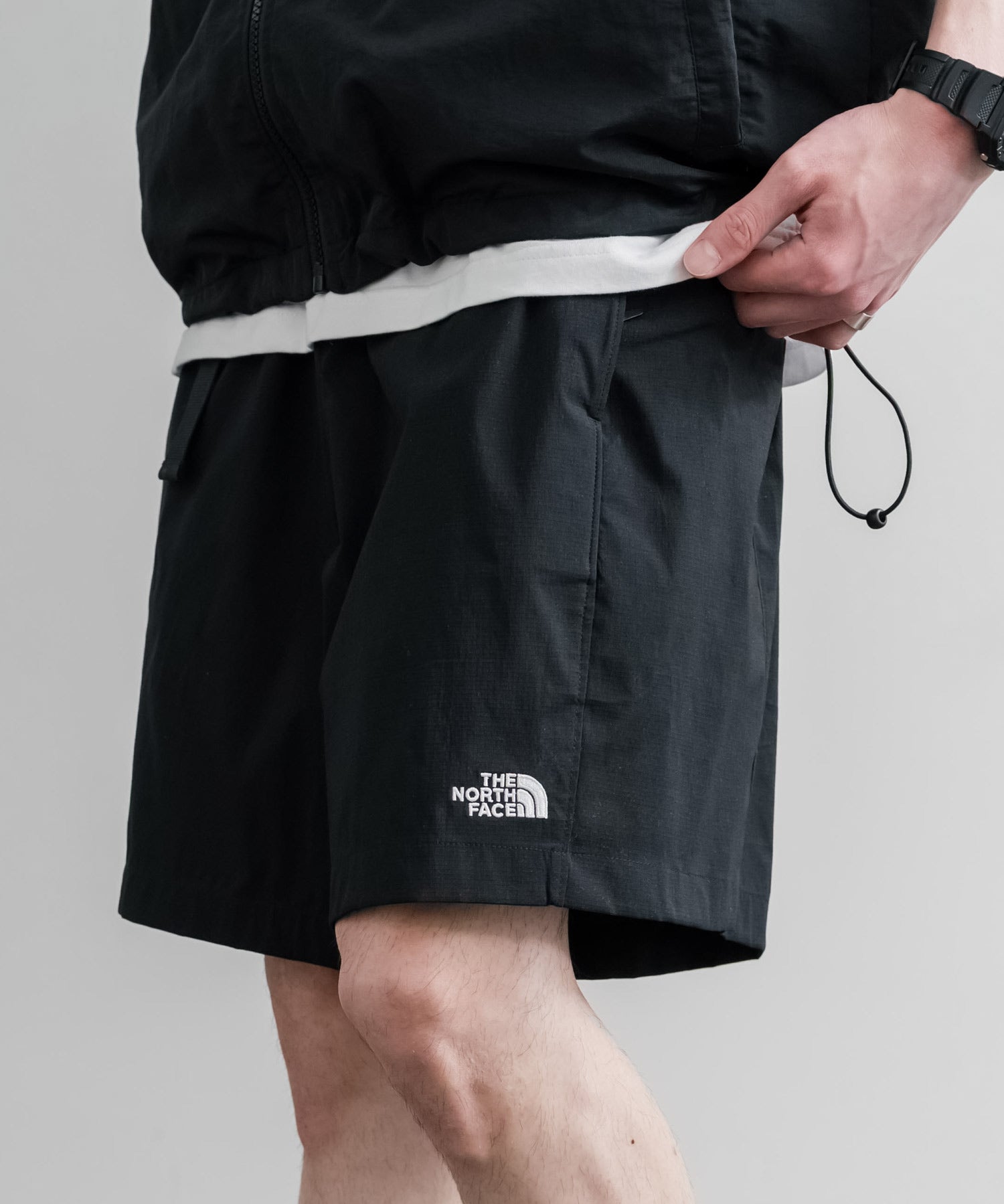THE NORTH FACE ザ・ノースフェイス CLASS V PATHFINDER BE 撥水 吸汗速乾 リップストップナイロンショートワイドパンツ 15923