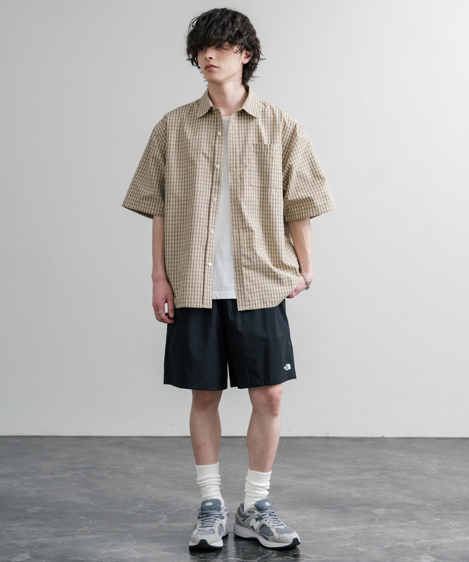 THE NORTH FACE ザ・ノースフェイス CLASS V PATHFINDER PU 撥水 吸汗速乾 リップストップナイロンワイドショートパンツ 15924
