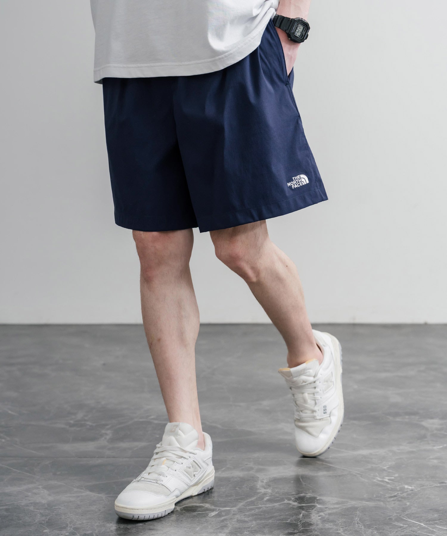 THE NORTH FACE ザ・ノースフェイス CLASS V PATHFINDER PU 撥水 吸汗速乾 リップストップナイロンワイドショートパンツ 15924