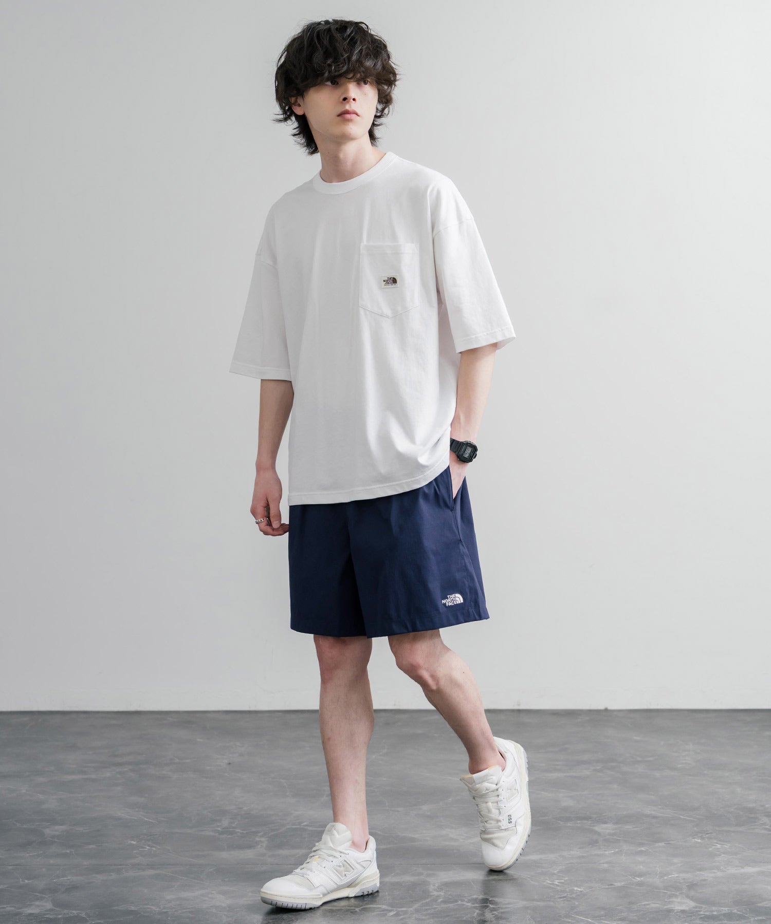 THE NORTH FACE ザ・ノースフェイス CLASS V PATHFINDER PU 撥水 吸汗速乾 リップストップナイロンワイドショートパンツ 15924