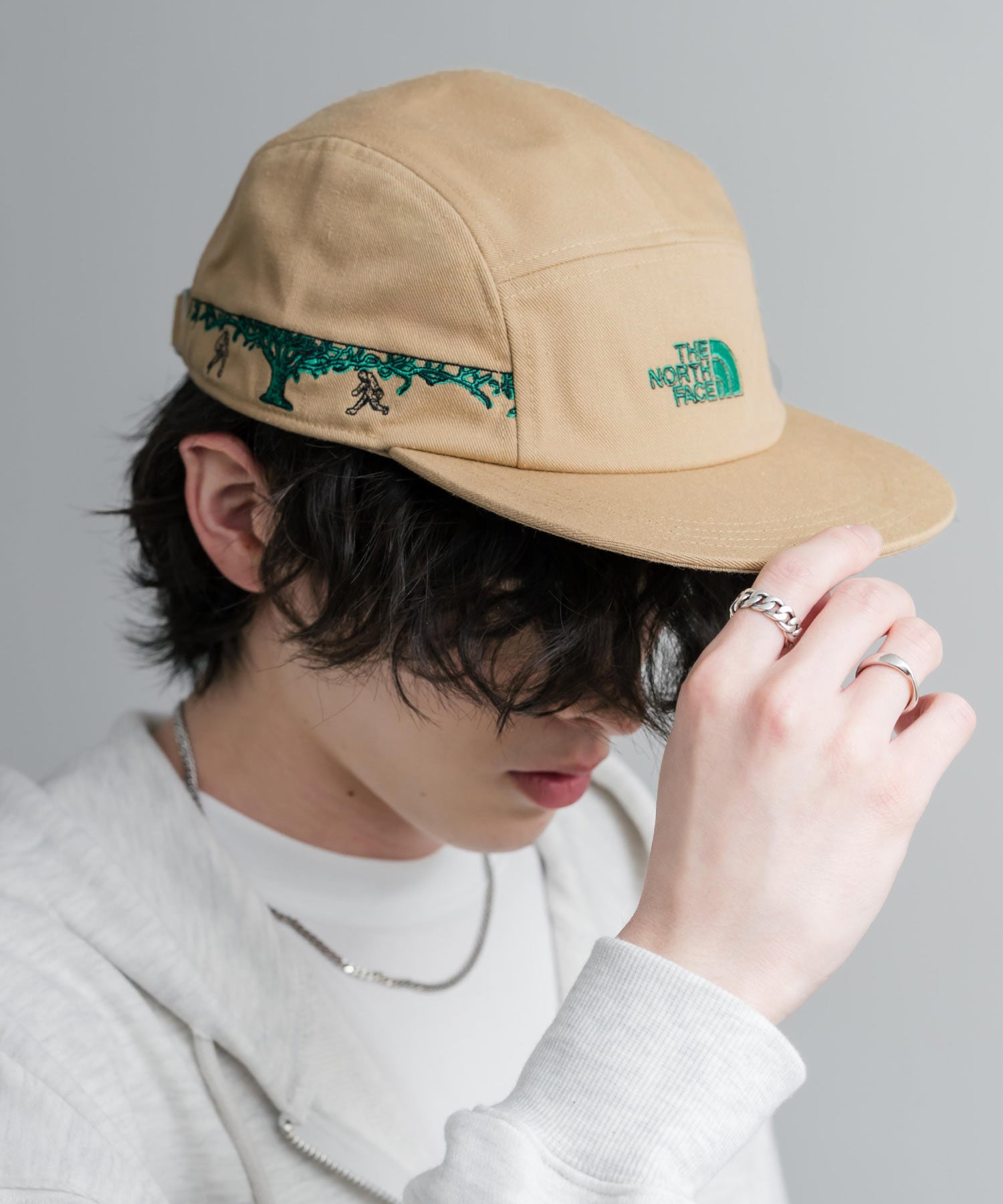 THE NORTH FACE ザ・ノースフェイス NORM CAMP HAT ノームキャンプハット ロゴ刺繍キャンプキャップ 15928