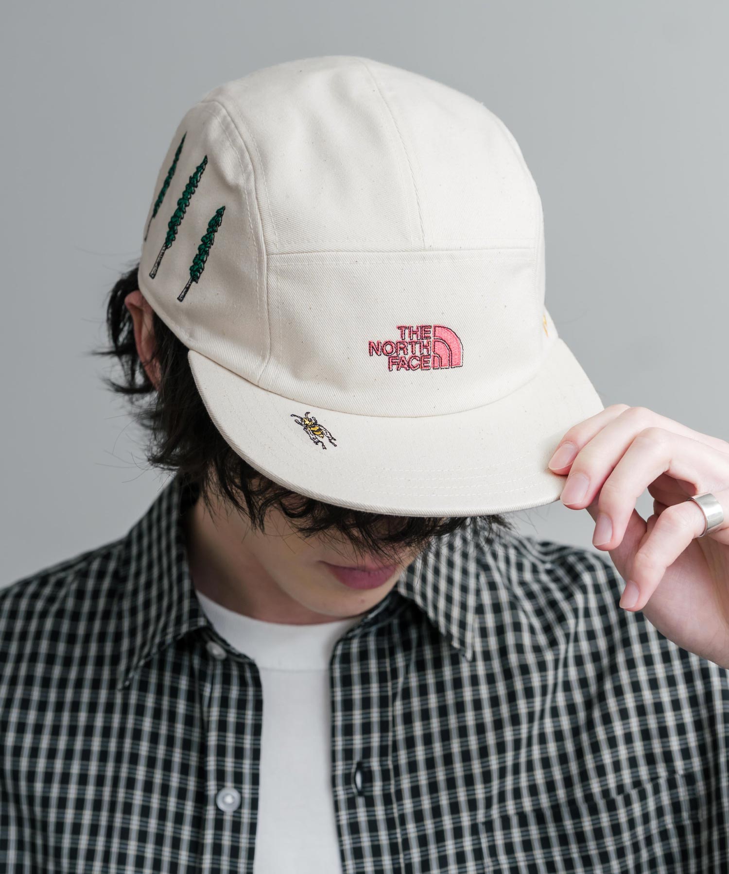 THE NORTH FACE ザ・ノースフェイス NORM CAMP HAT ノームキャンプハット ロゴ刺繍キャンプキャップ 15928