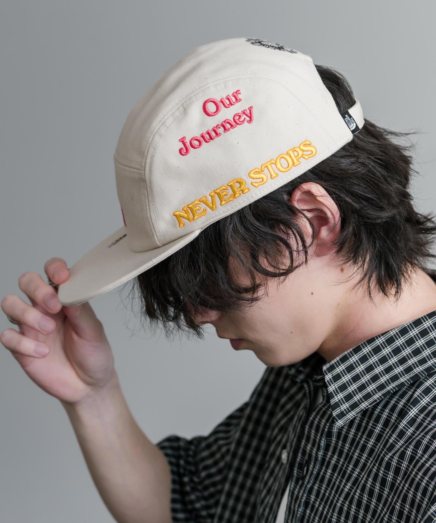 THE NORTH FACE ザ・ノースフェイス NORM CAMP HAT ノームキャンプハット ロゴ刺繍キャンプキャップ 15928