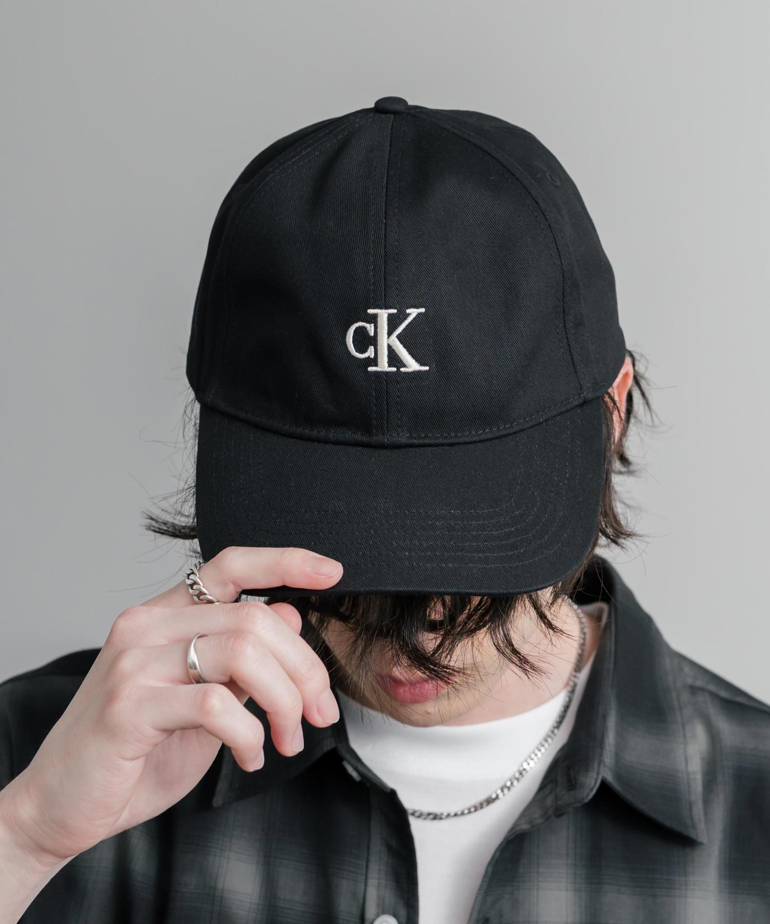 Calvin Klein カルバンクライン LOGO TWILL CAP ワンポイントロゴ