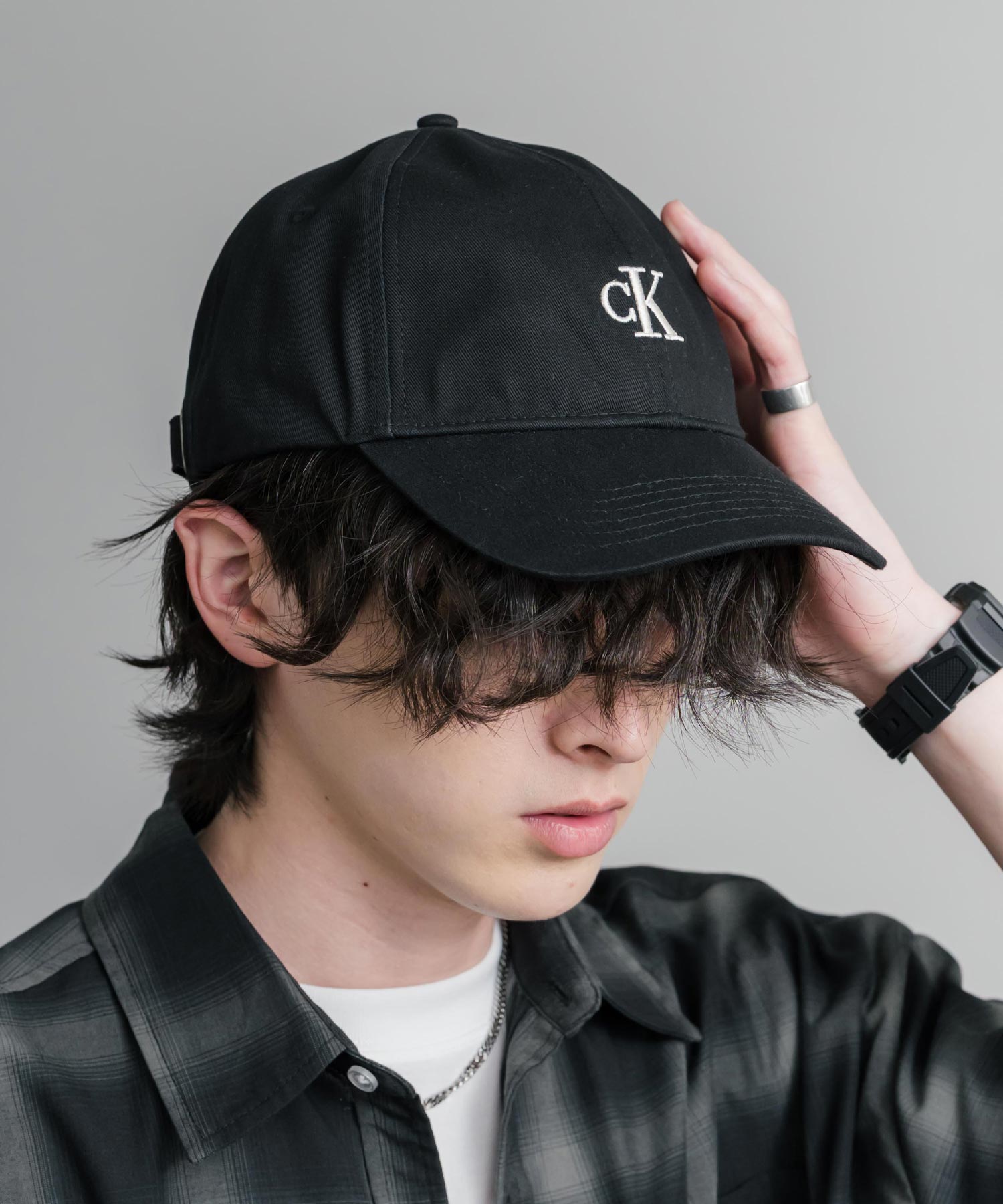 Calvin Klein カルバンクライン LOGO TWILL CAP ワンポイントロゴ