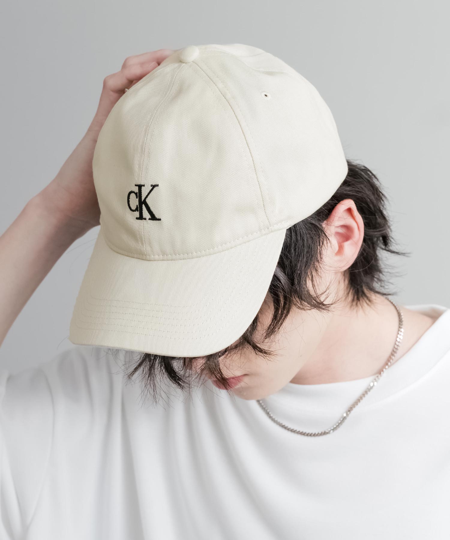 Calvin Klein カルバンクライン LOGO TWILL CAP ワンポイントロゴツイルベースボールキャップ 15930